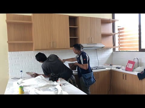 Desain Kitchen Set Finishing HPL