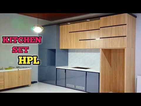 Proses Pembuatan Kitchen Set HPL